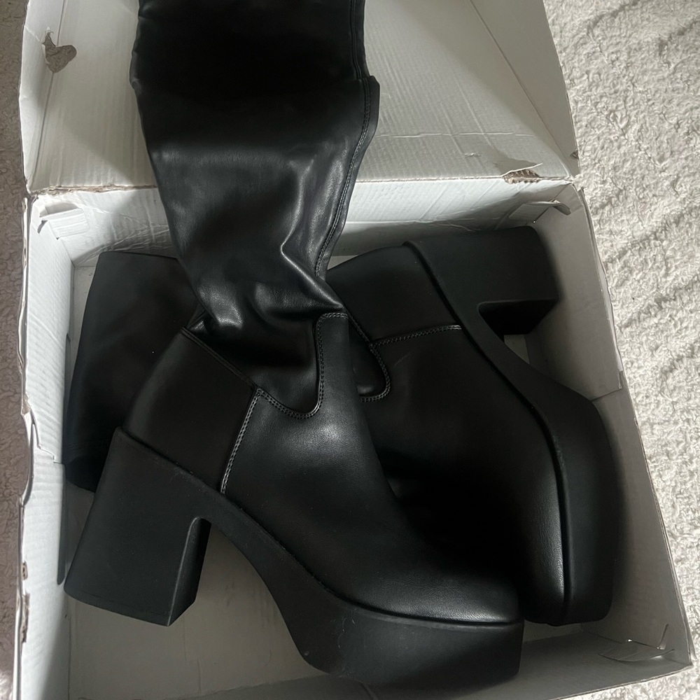 Brand new Aldo Black Over the Knee Boots